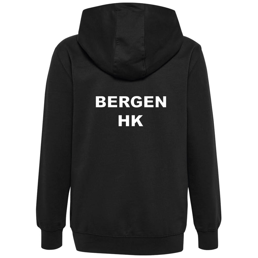 Hummel Bergen Håndballklubb Hettegenser Barn Sort