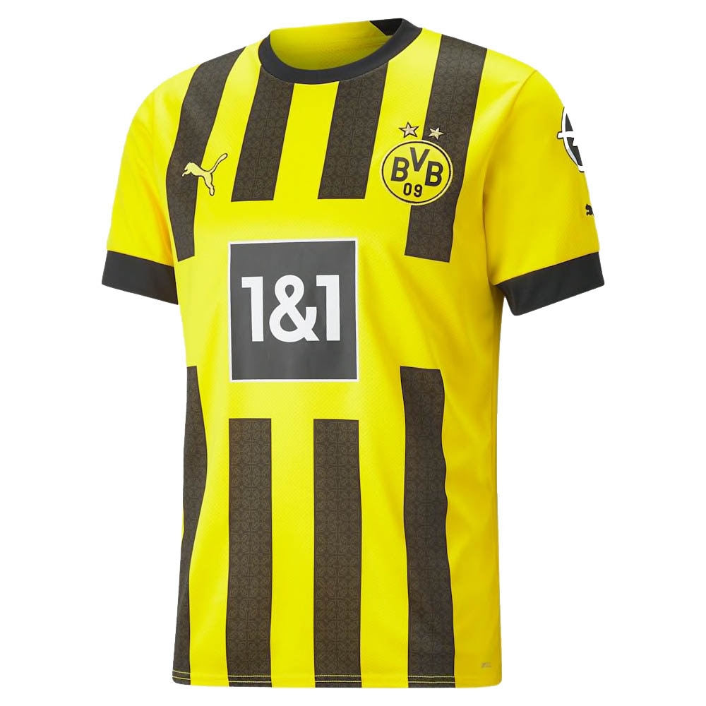 Puma BVB Dortmund Fotballdrakt 22/23 Hjemme Barn