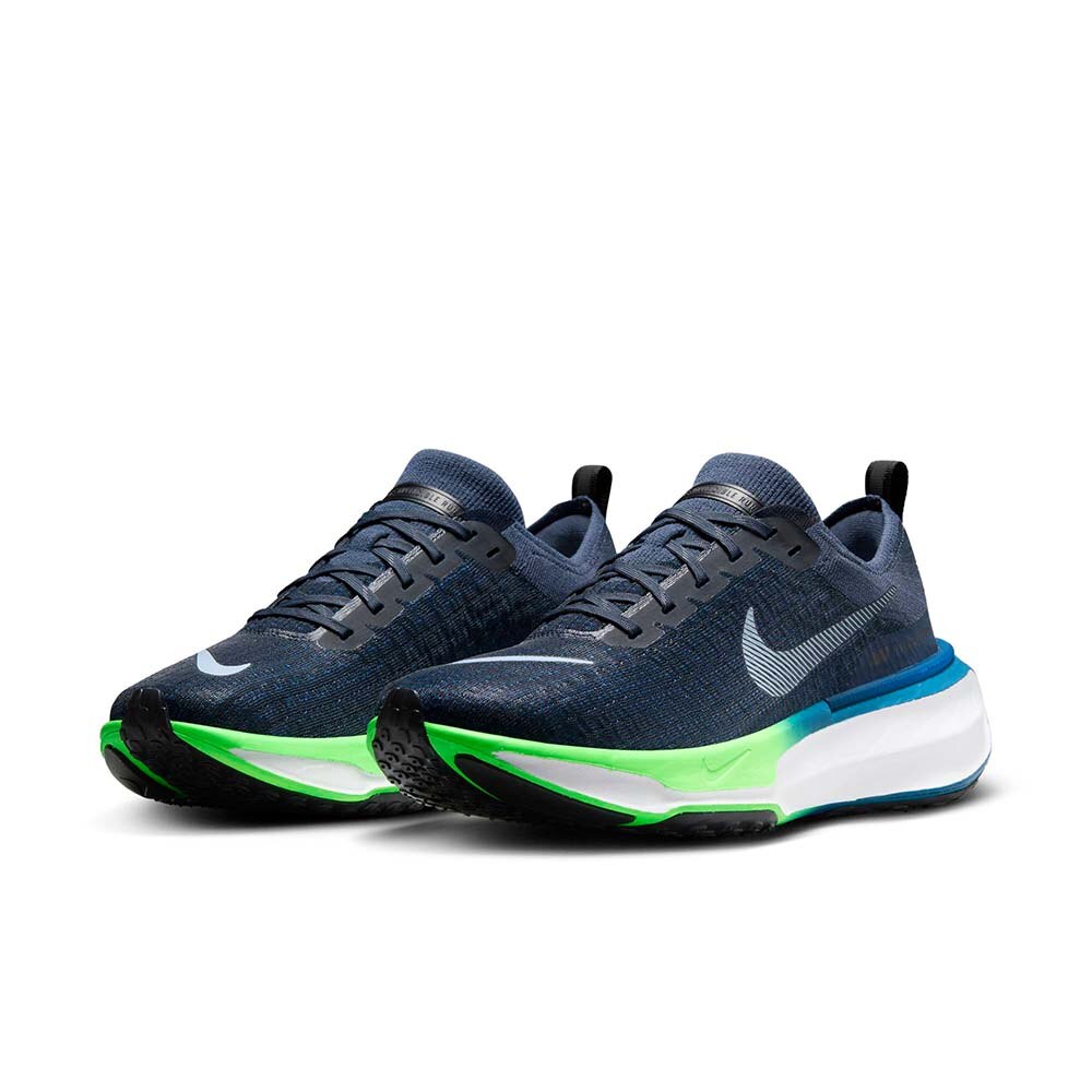 Nike ZoomX Invincible Run Flyknit 3 Joggesko Herre Marine/Grønn