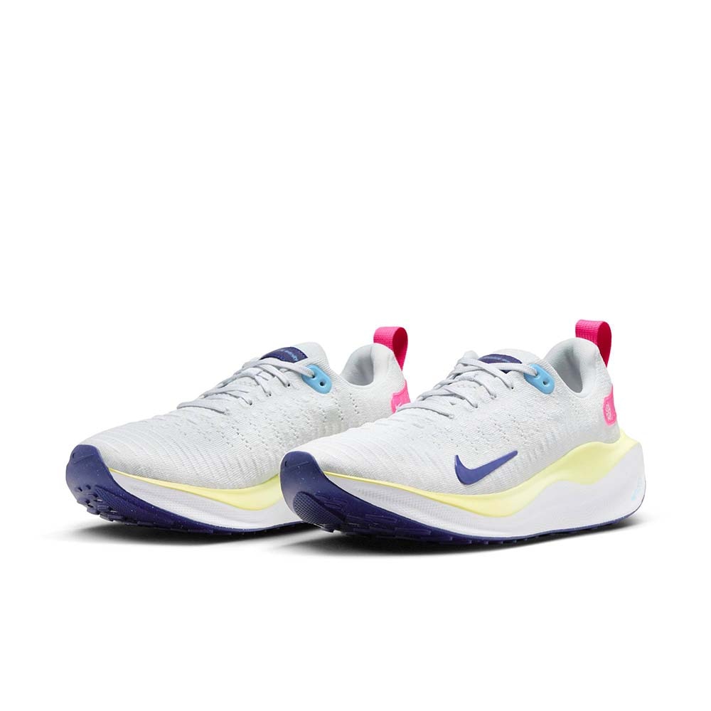 Nike React InfinityRN 4 Joggesko Dame Hvit/Flerfarget