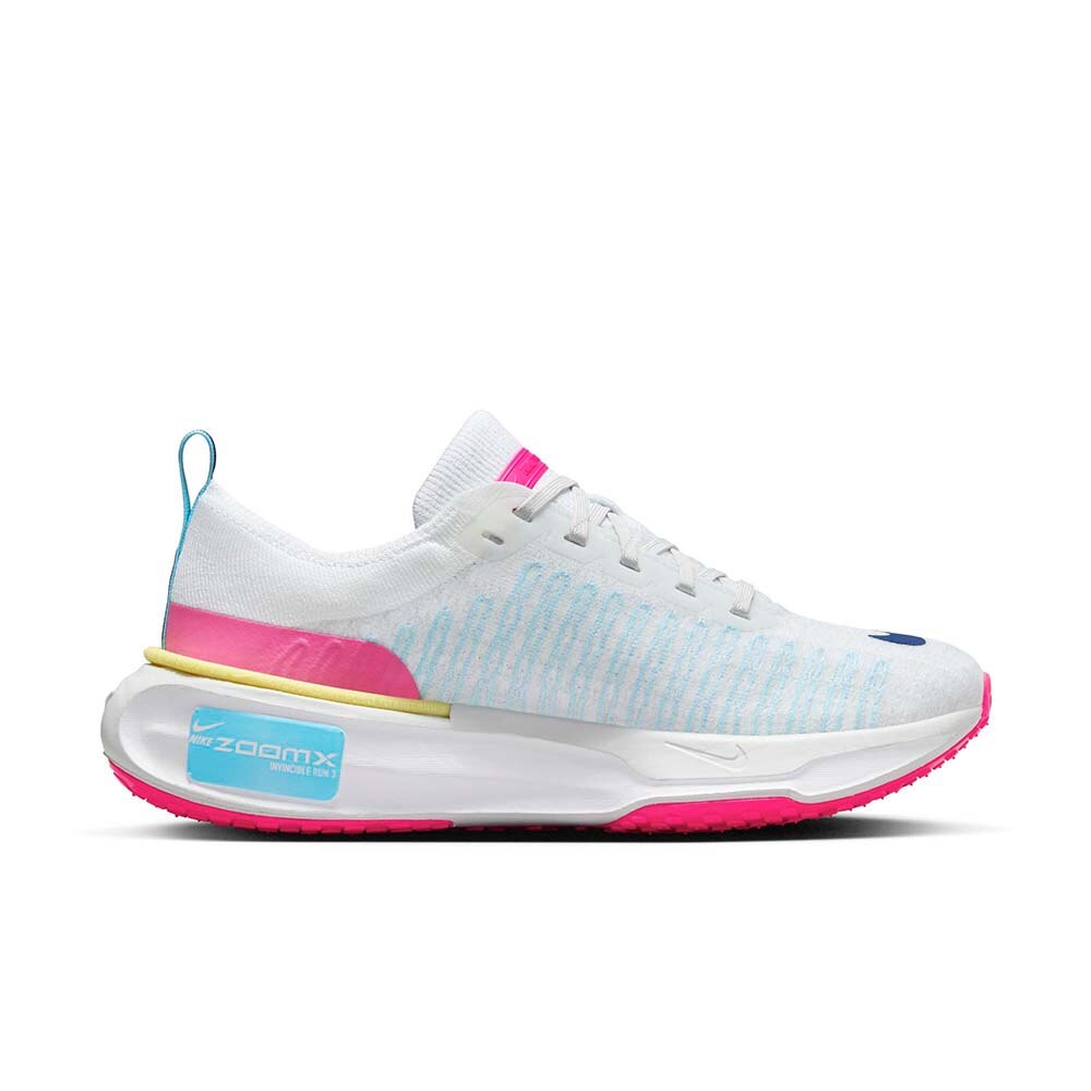 Nike ZoomX Invincible Run Flyknit 3 Joggesko Dame Hvit/Blå/Rosa