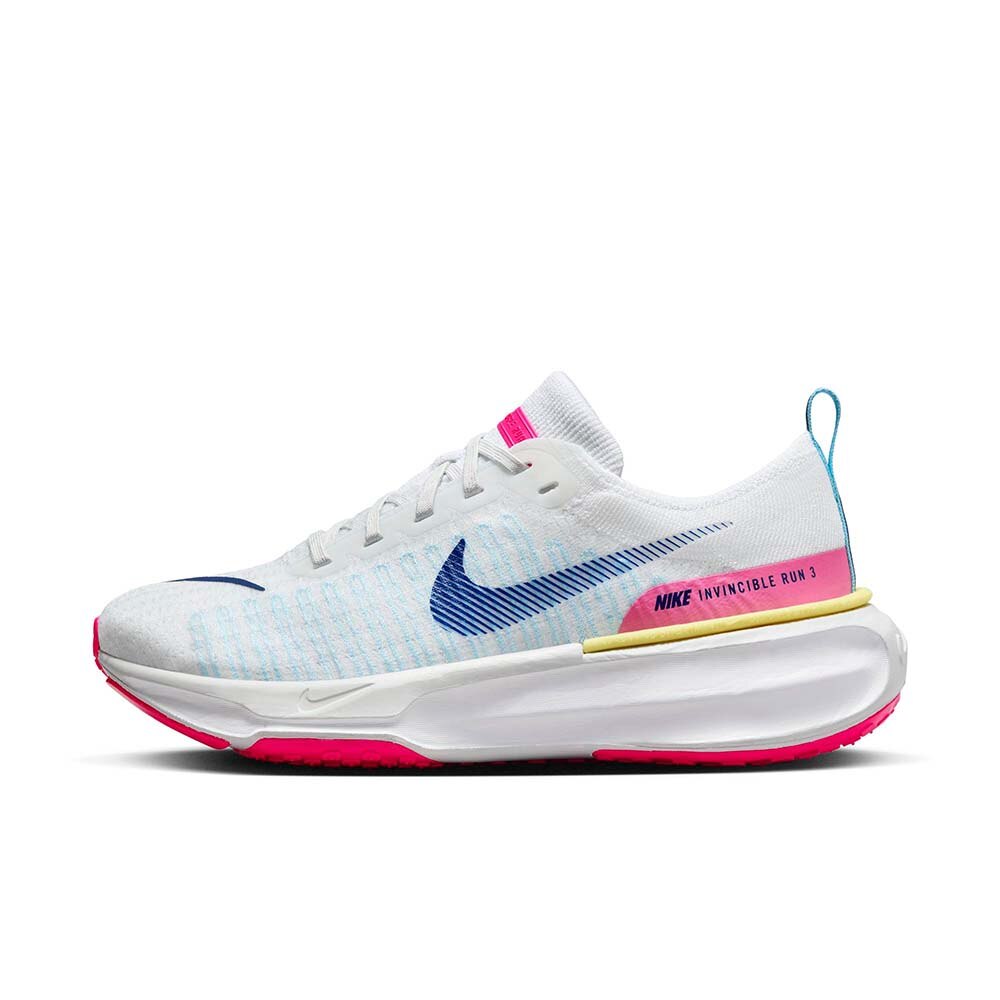 Nike ZoomX Invincible Run Flyknit 3 Joggesko Dame Hvit/Blå/Rosa