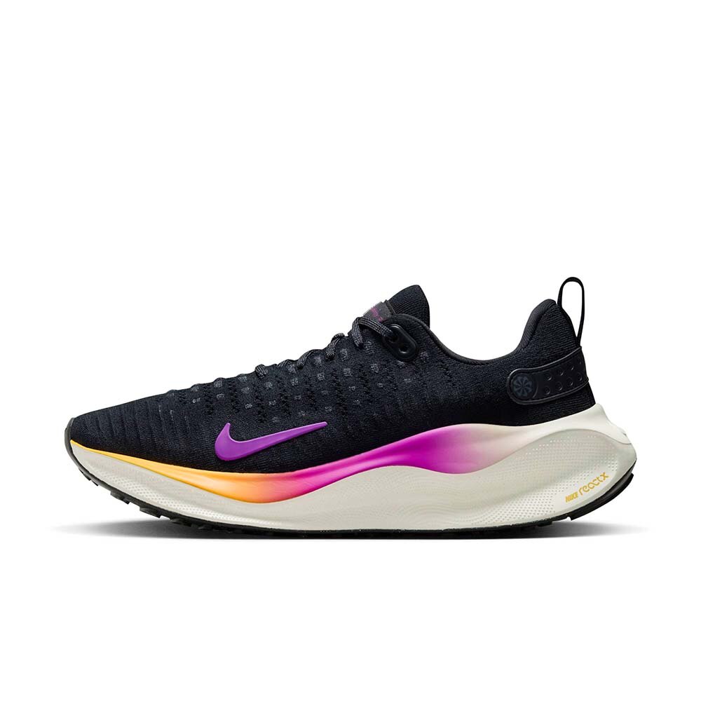 Nike React InfinityRN 4 Joggesko Dame Sort/Lilla