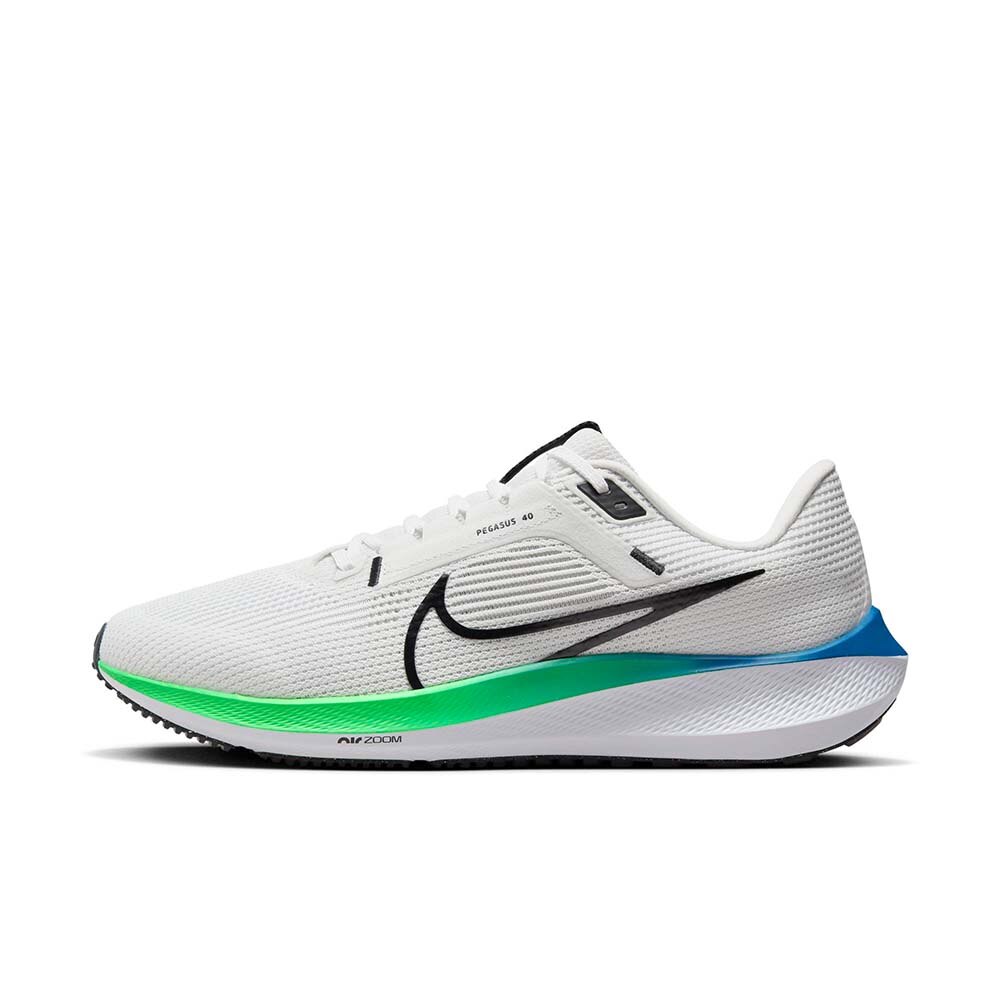 Nike Air Zoom Pegasus 40 Joggesko Herre Hvit/Grønn/Blå