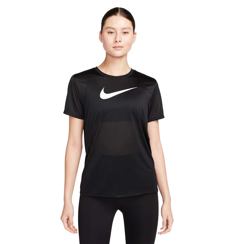 Nike Dri-Fit Graphic Kortermet Trøye Dame Sort 