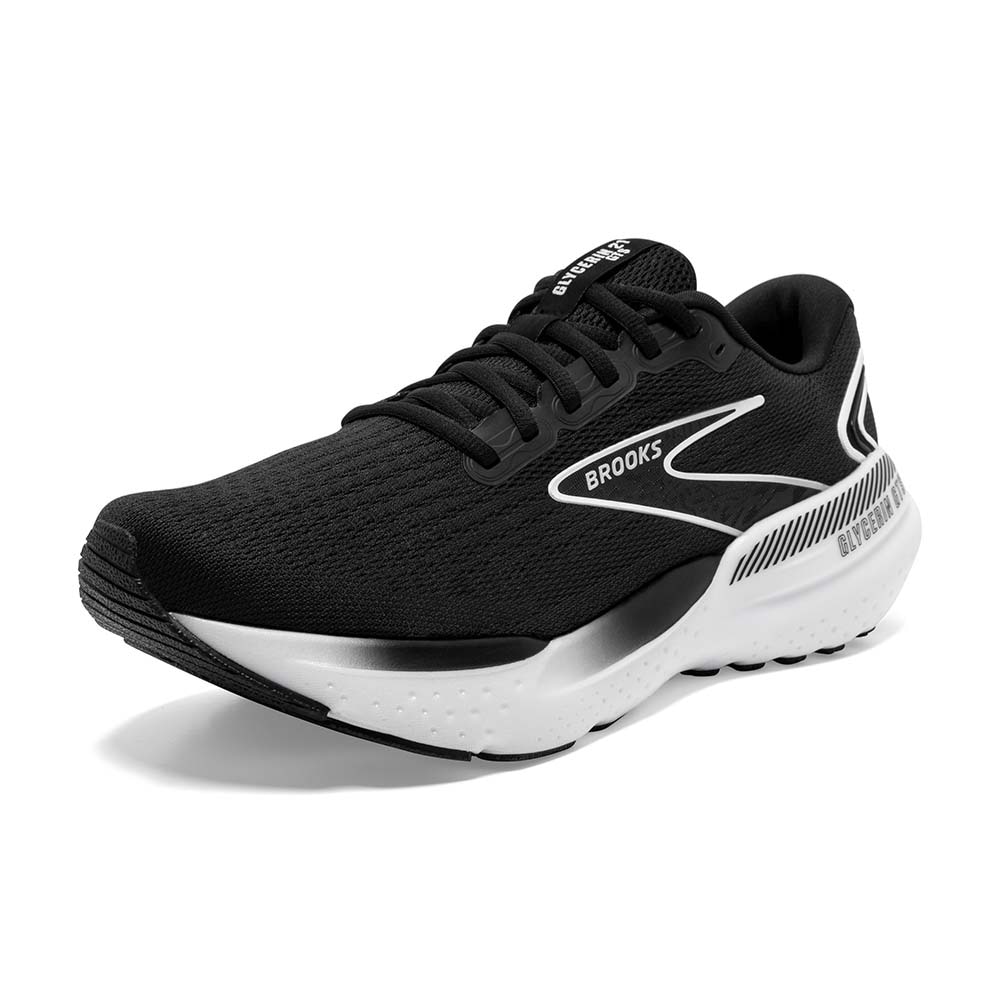 Brooks Glycerin GTS 21 Joggesko Herre Sort/Hvit