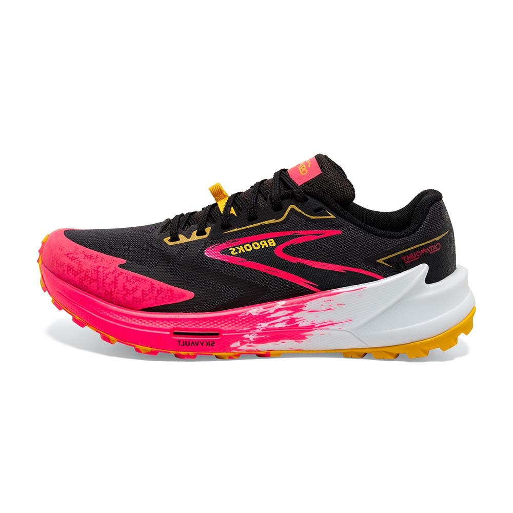 Brooks Catamount 3 Joggesko Dame Sort/Rosa