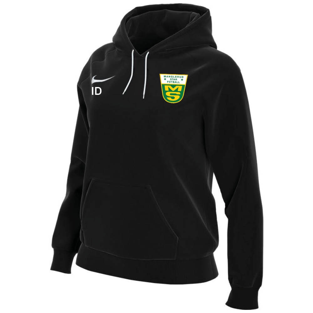 Nike Manglerud Star Fotball Hettegenser Dame Sort