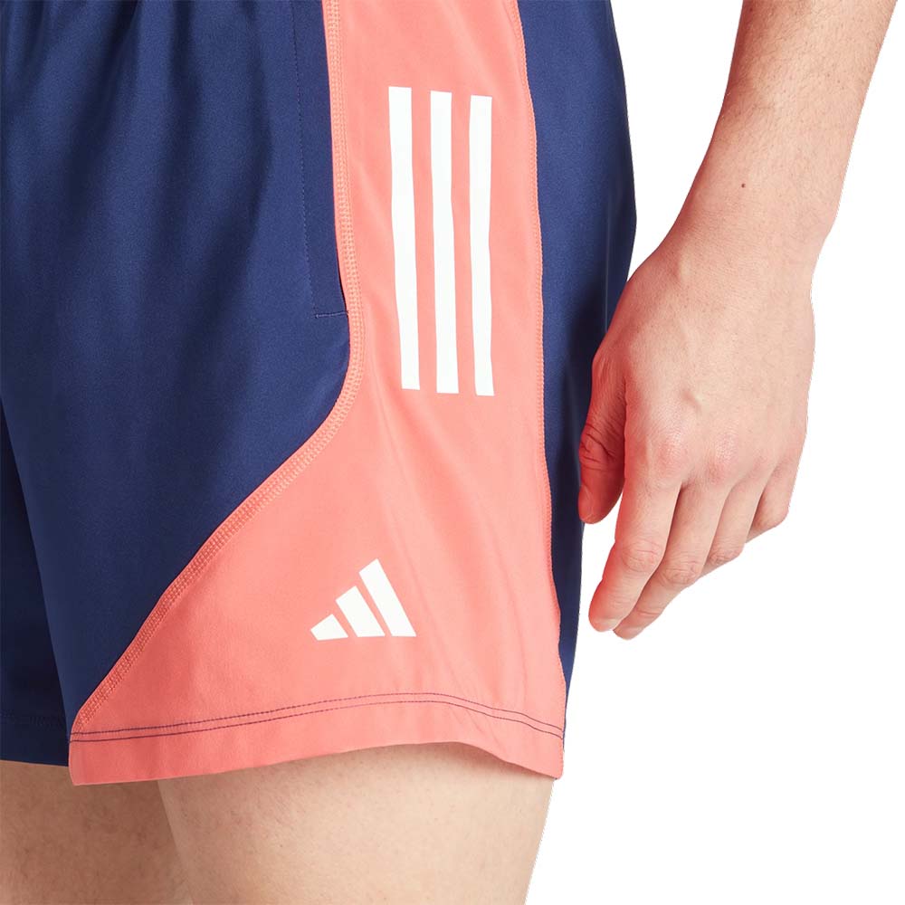 Adidas Own The Run Colorblock Shorts Herre Blå/Oransje