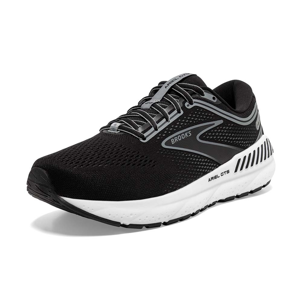 Brooks Ariel GTS 23 Joggesko Dame Sort/Hvit