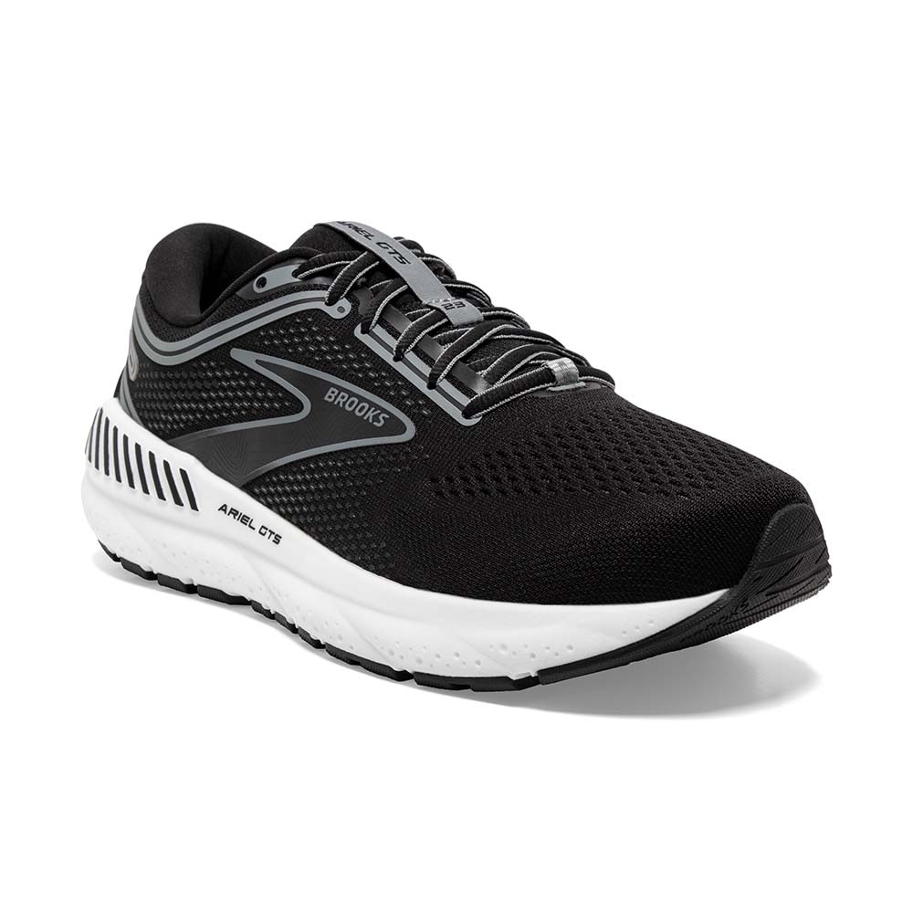 Brooks Ariel GTS 23 Joggesko Dame Sort/Hvit