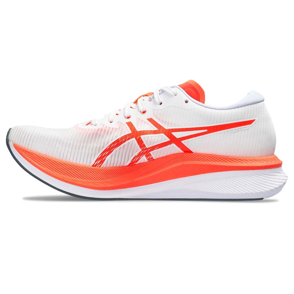 Asics Magic Speed 3 Joggesko Dame Hvit/Oransje