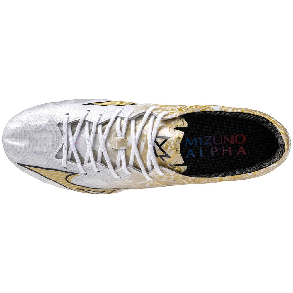 Mizuno Alpha Elite AG Fotballsko Prism Gold