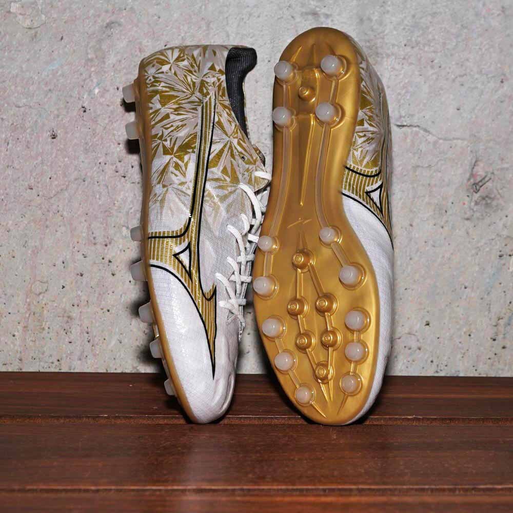 Mizuno Alpha Elite AG Fotballsko Prism Gold