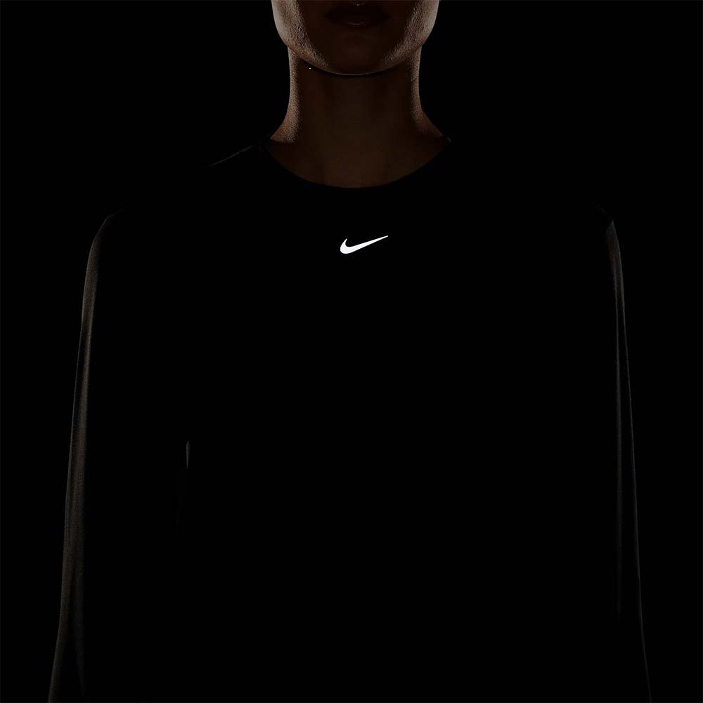 Nike Dri-Fit Swift Element Crew Langermet Trøye Dame Sort