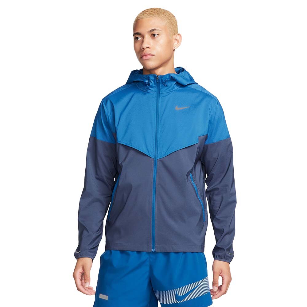 Nike Impossible Light Windrunner Jakke Herre Blå