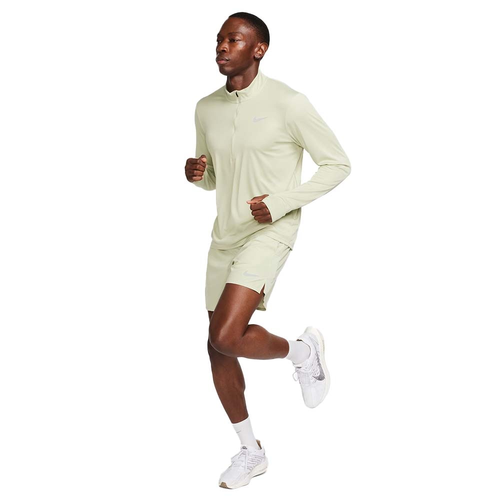 Nike Dri-Fit Pacer Half-Zip Langermet Trøye Herre Lys Grønn