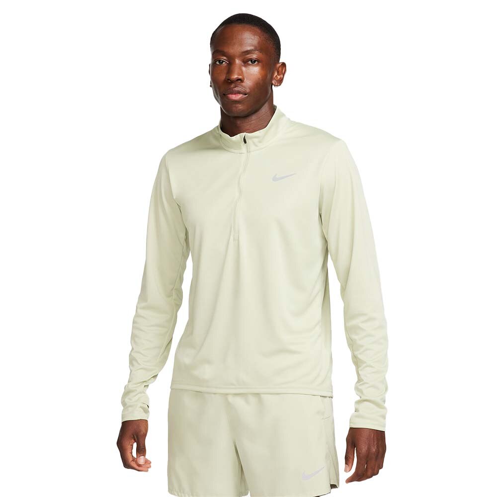 Nike Dri-Fit Pacer Half-Zip Langermet Trøye Herre Lys Grønn
