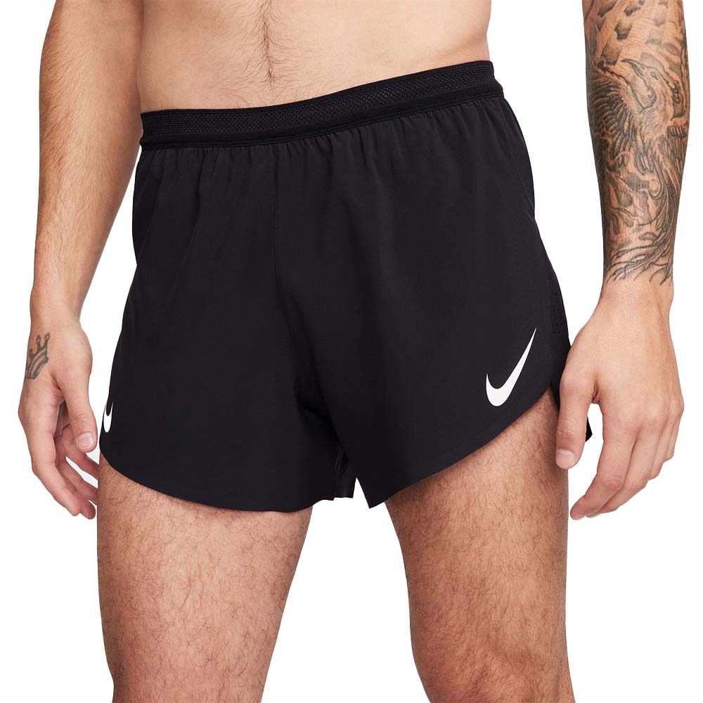 Nike AeroSwift Dri-Fit ADV 4in Løpeshorts Herre Sort