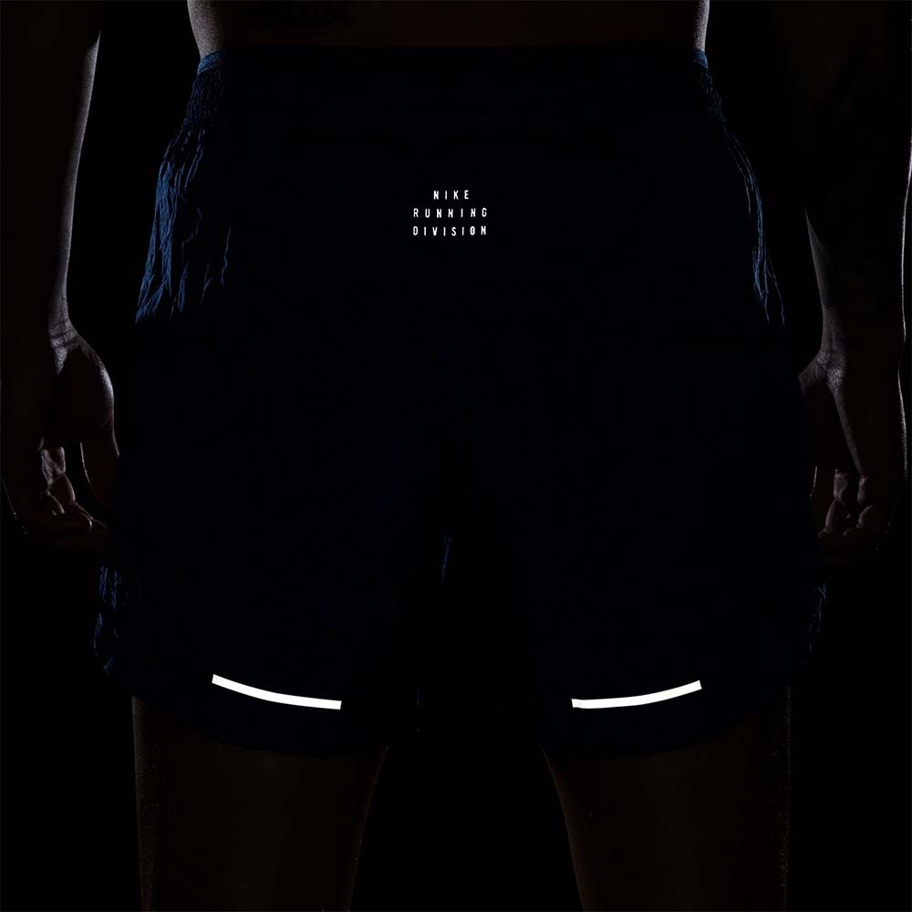 Nike Dri-Fit Stride Run Division 5" Løpeshorts Herre Blå