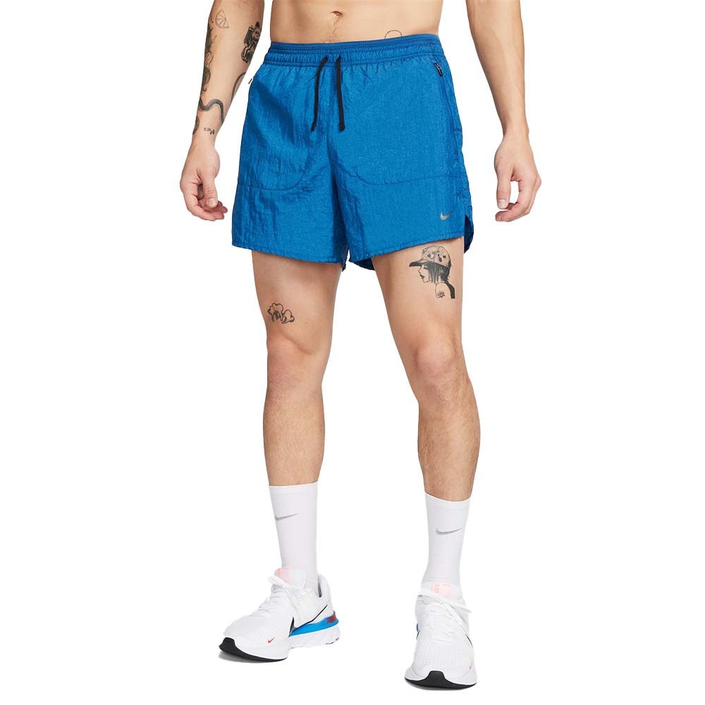 Nike Dri-Fit Stride Run Division 5" Løpeshorts Herre Blå