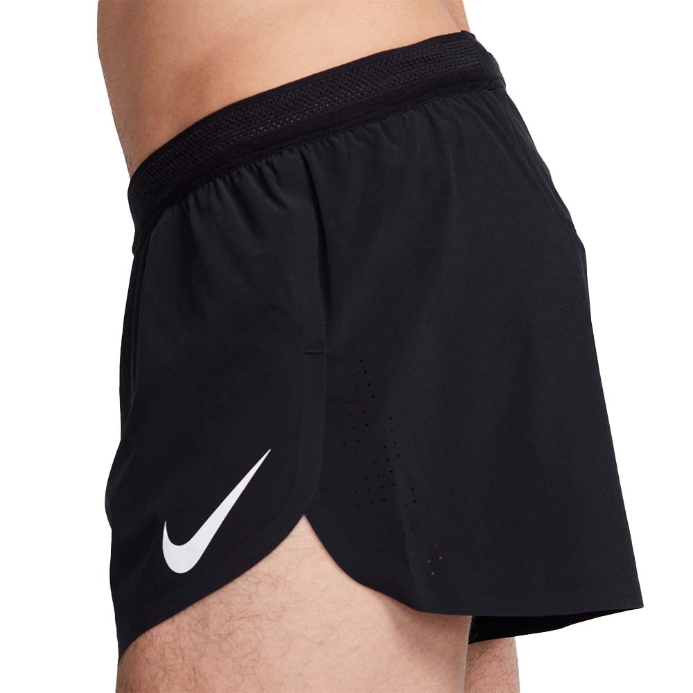 Nike AeroSwift Dri-Fit ADV 2in Løpeshorts Herre Sort/Hvit