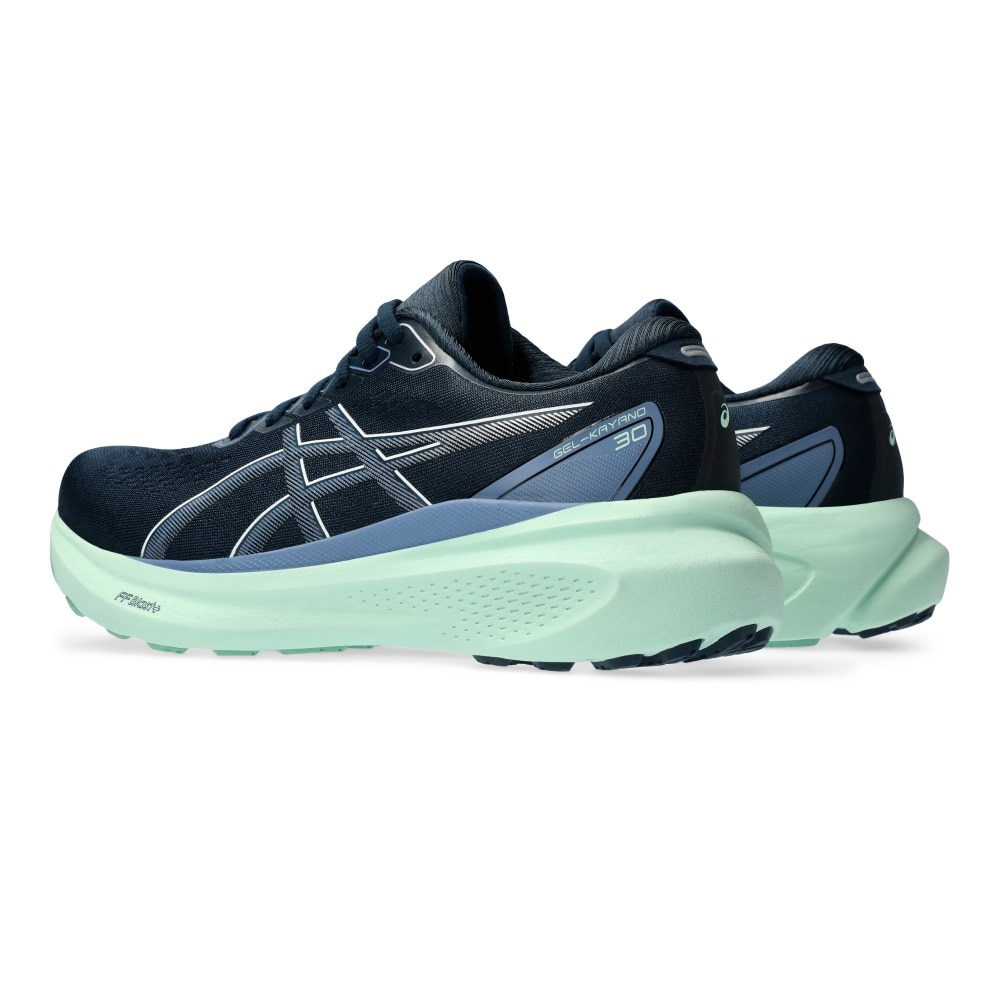 Asics Gel-Kayano 30 Joggesko Dame Sort/Turkis