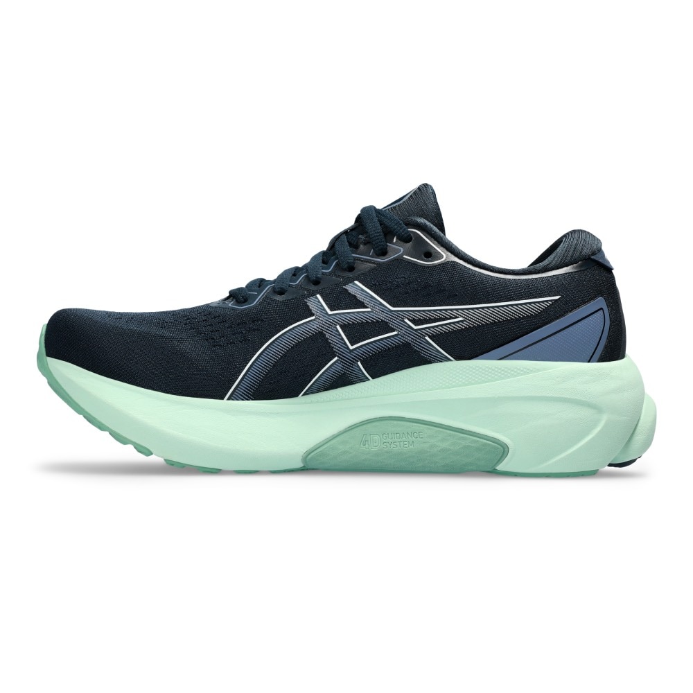 Asics Gel-Kayano 30 Joggesko Dame Sort/Turkis