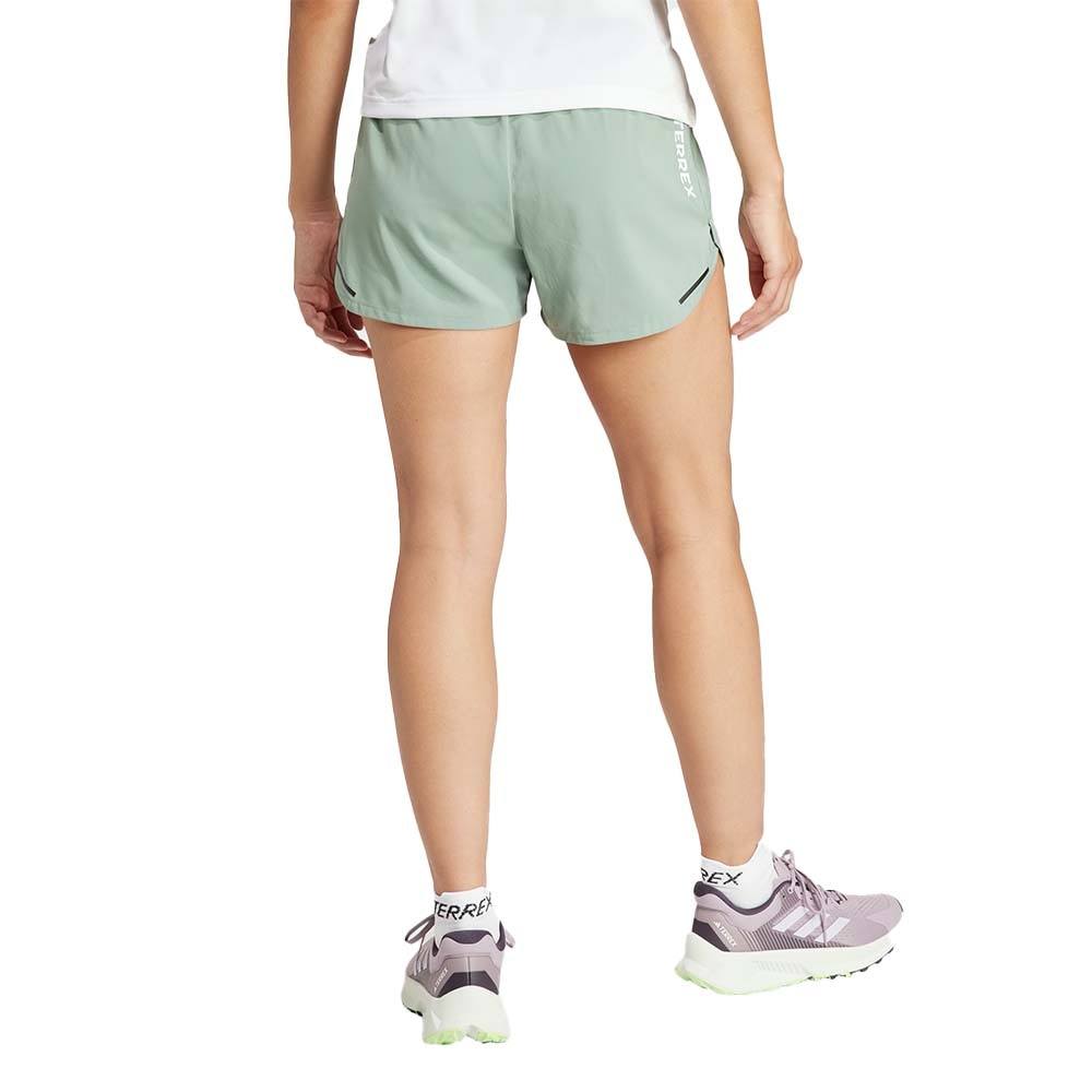 Adidas Terrex Agravic Trail Løpeshorts Dame Grønn