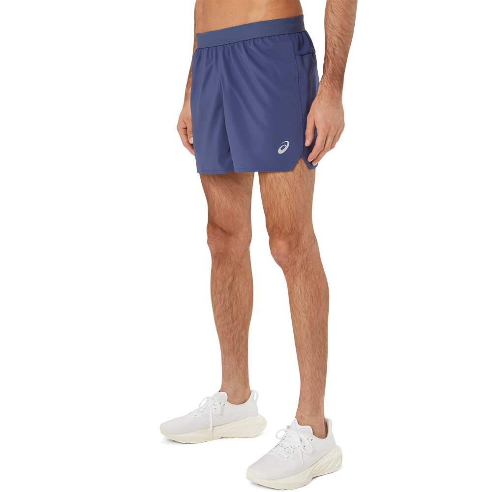 Asics Road 5in Løpeshorts Herre Blå/Lilla