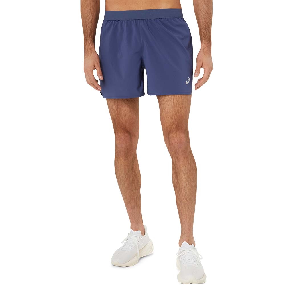 Asics Road 5in Løpeshorts Herre Blå/Lilla