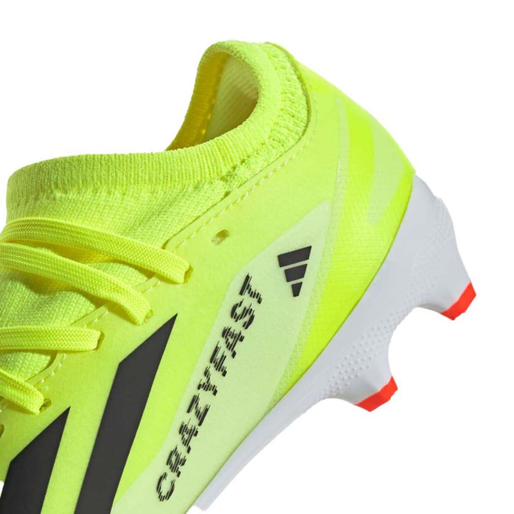 Adidas X Crazyfast League MG Fotballsko Barn Solar Energy