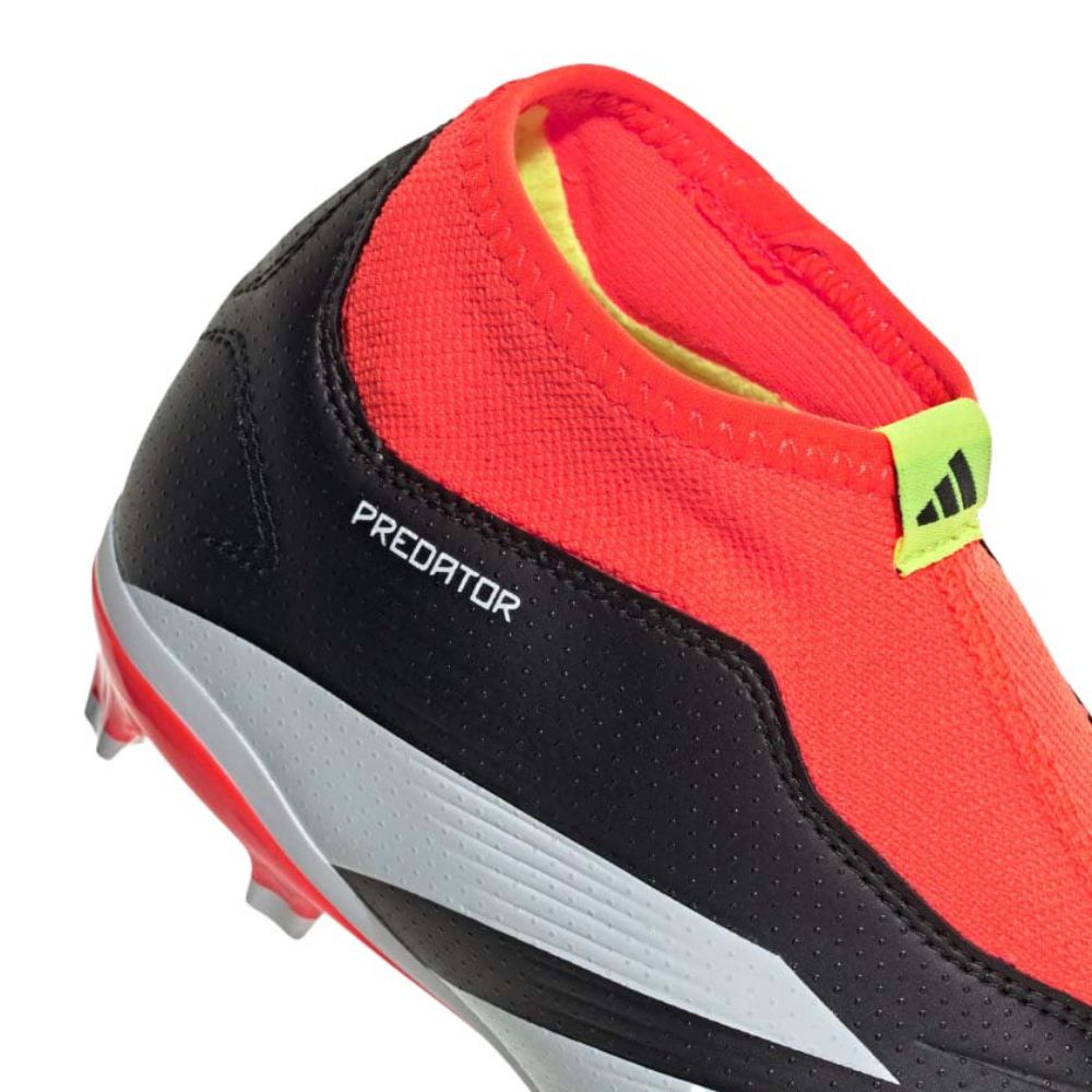 Adidas Predator League Laceless FG/AG Fotballsko Barn Solar Energy