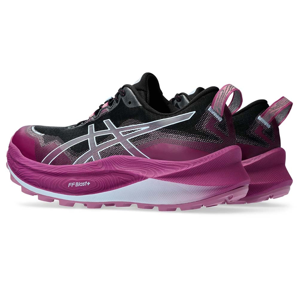 Asics Trabuco Max 3 Joggesko Dame Sort/Lilla