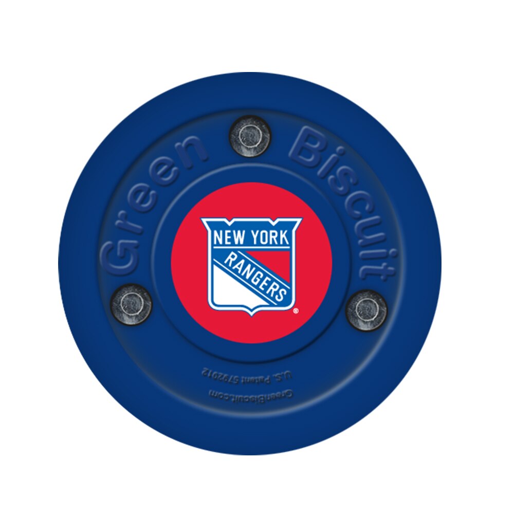 Green Biscuit Teknikk Puck New York Rangers