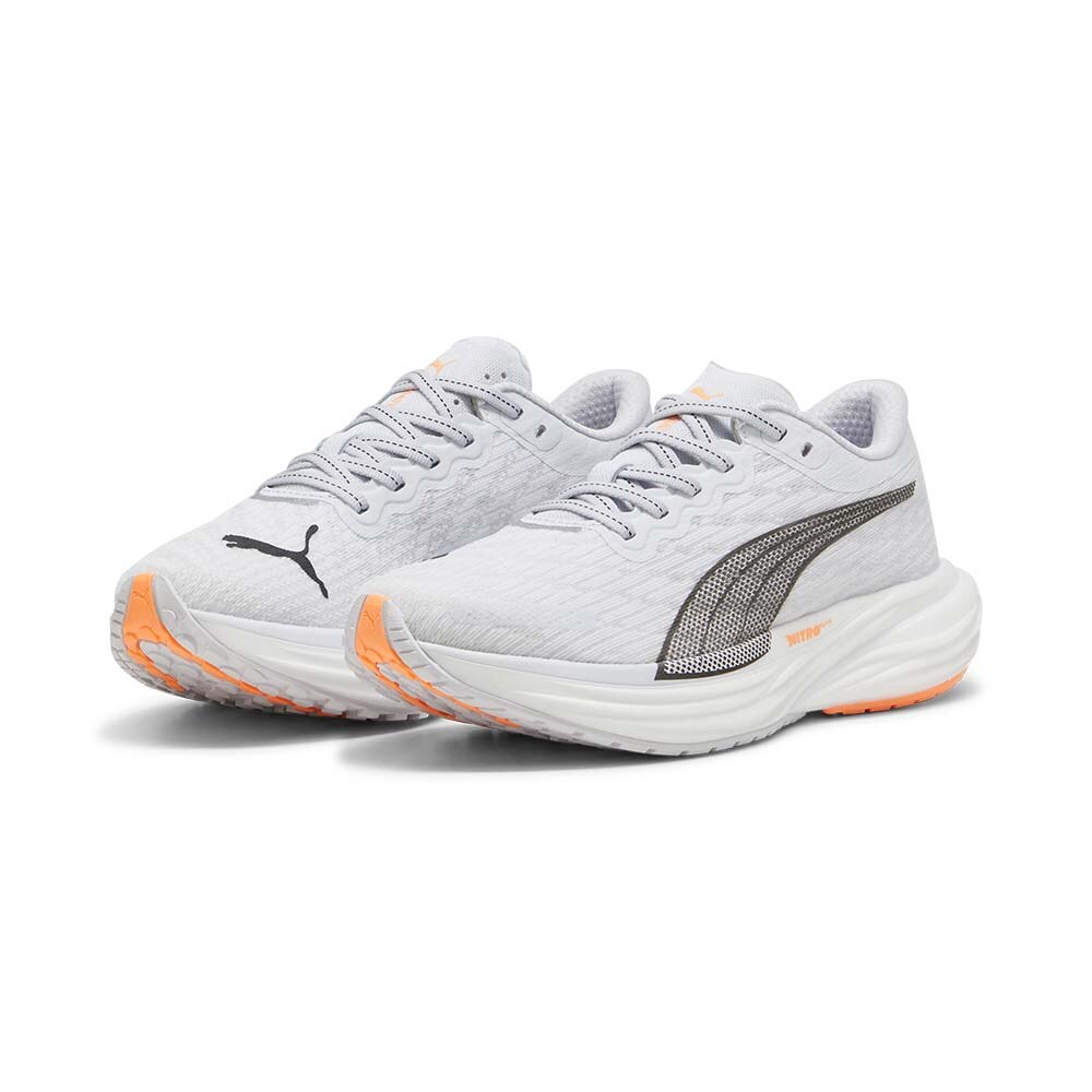 Puma Deviate Nitro 2 Joggesko Dame Hvit/Sort