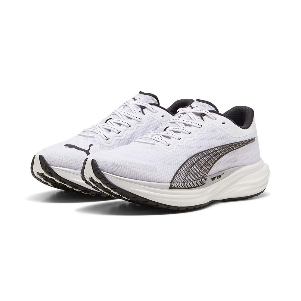 Puma Deviate Nitro 2 Joggesko Herre Hvit/Sort