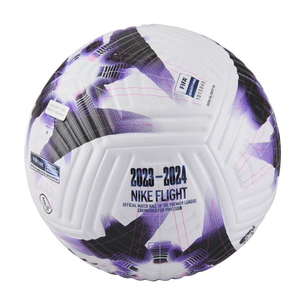 Nike Flight Premier League Matchball Fotball 23/24 Hvit/Lilla