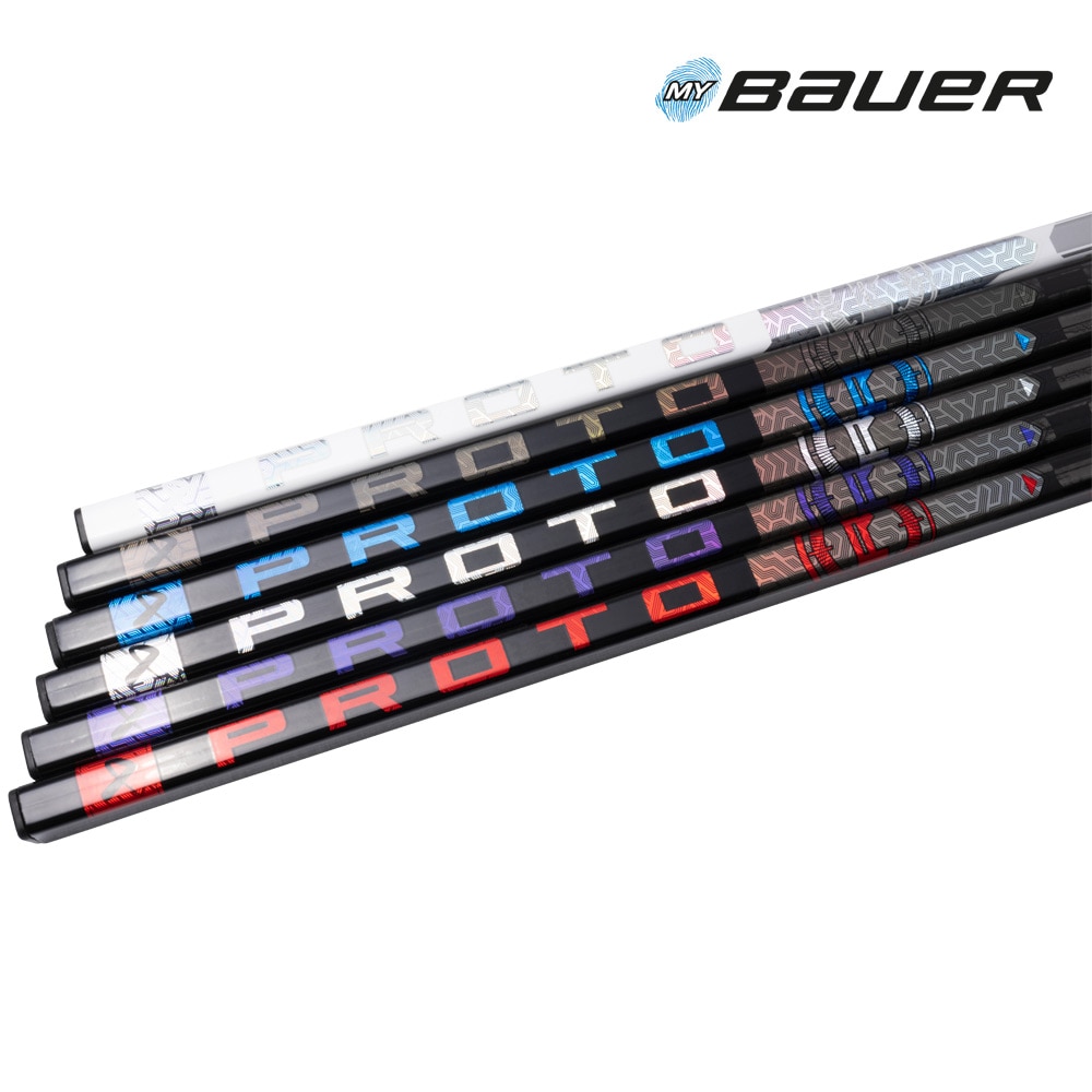 Bauer MyBauer Proto-R Senior Hockeykølle White Edition