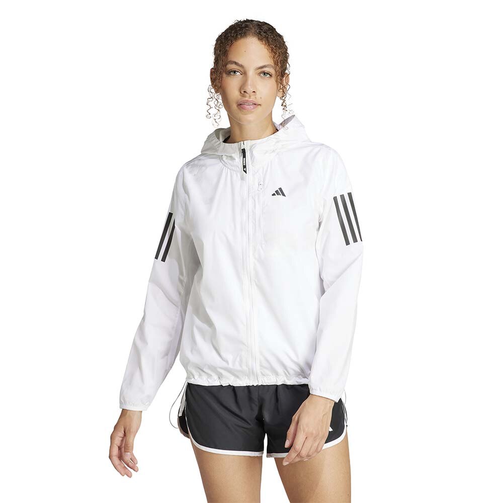 Adidas Own The Run Løpejakke Dame Hvit/Sort