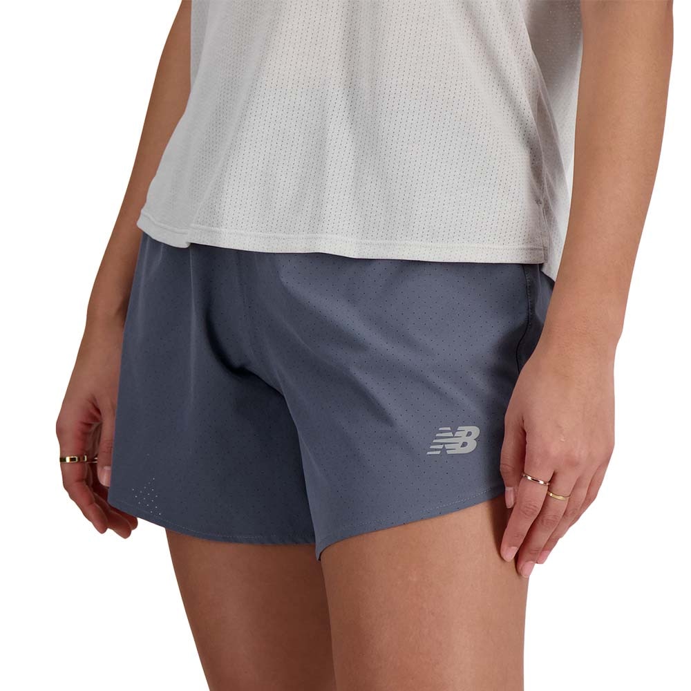 New Balance RC Seamless 5'' Løpeshorts Dame Grå