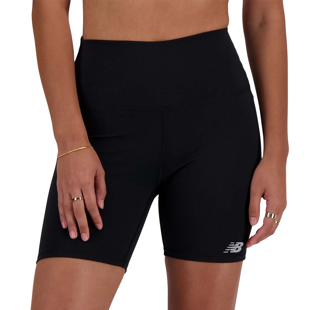 New Balance Harmony High Rise 6'' Løpeshorts Dame Sort