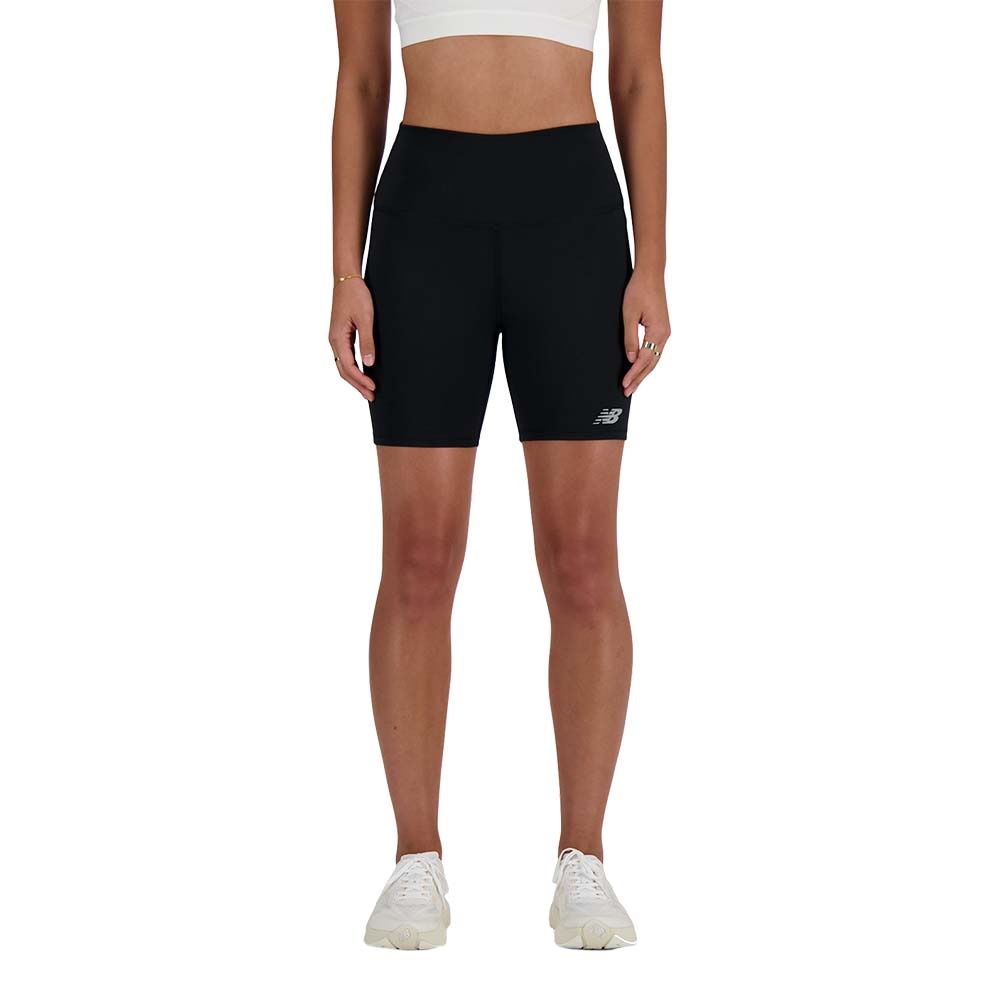 New Balance Harmony High Rise 6'' Løpeshorts Dame Sort