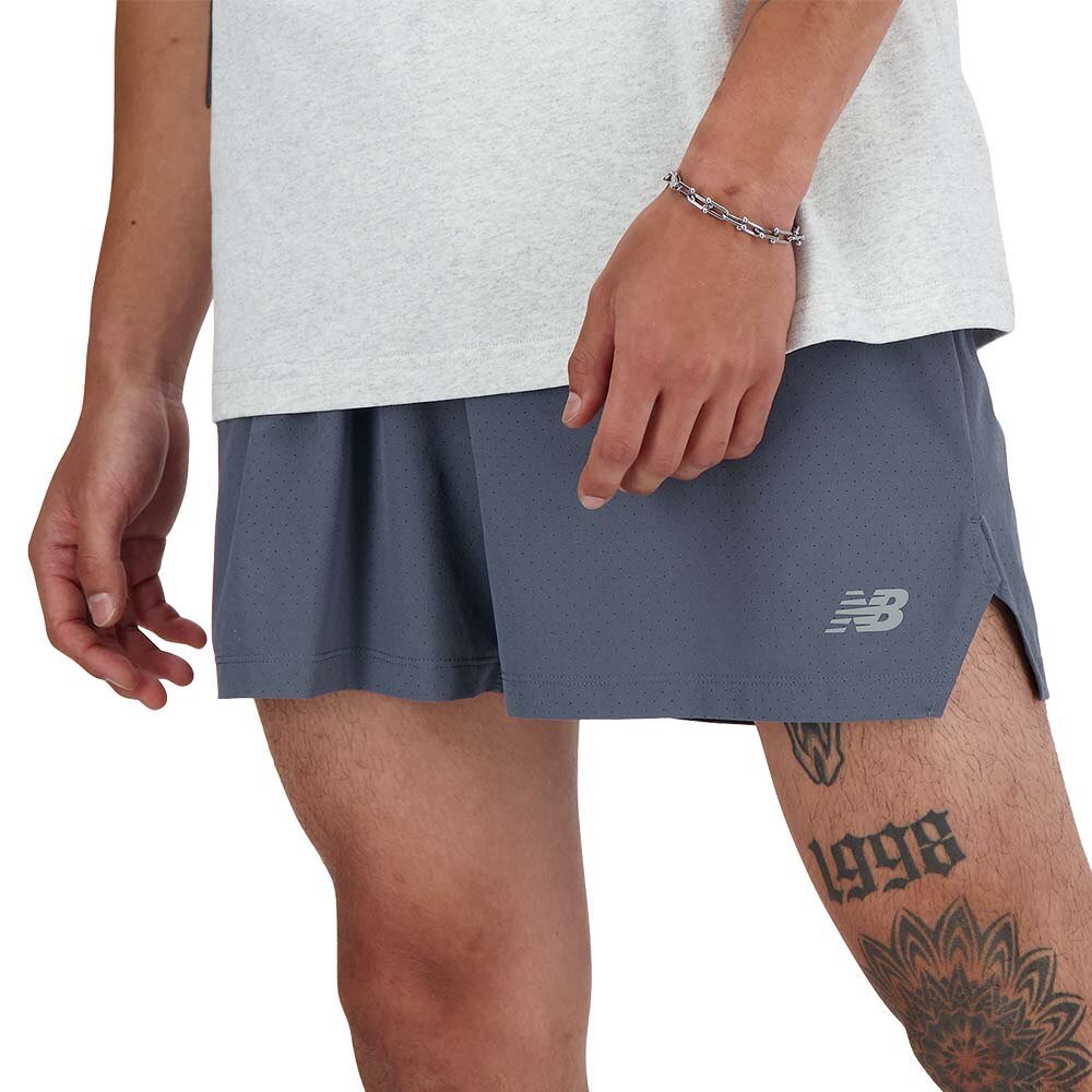 New Balance RC Seamless 5'' Løpeshorts Herre Grå