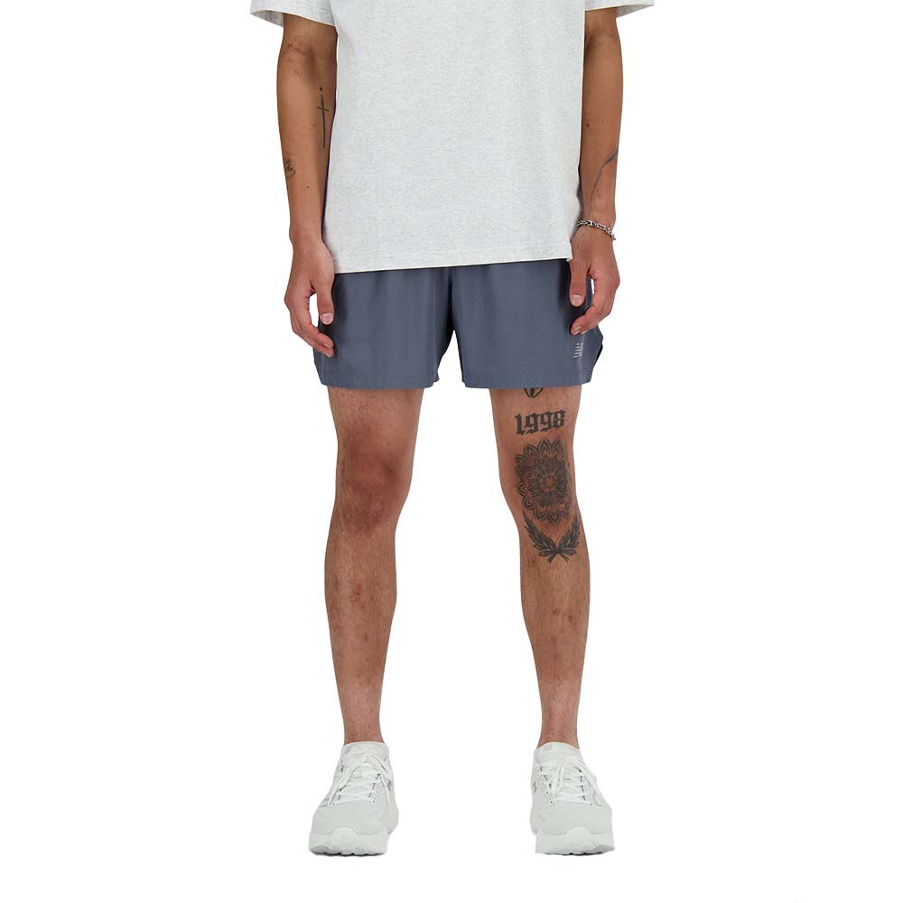 New Balance RC Seamless 5'' Løpeshorts Herre Grå