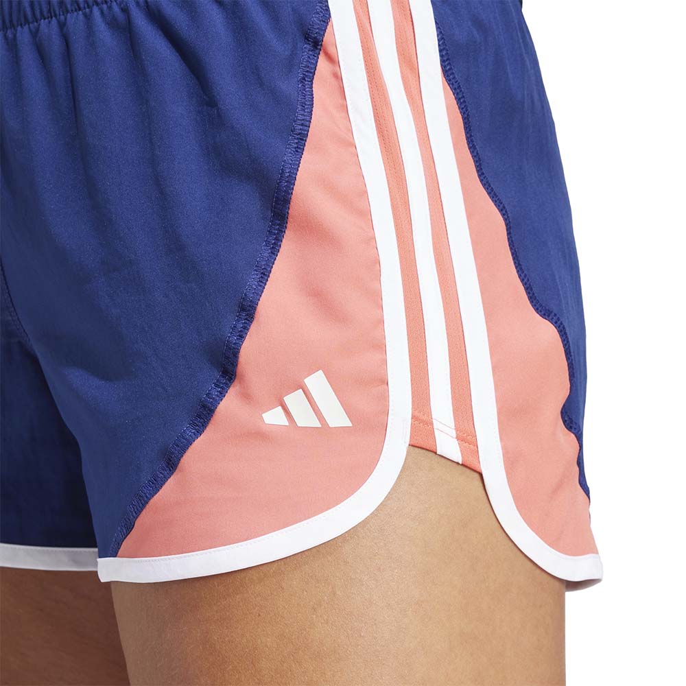 Adidas Own The Run Colorblock Shorts Dame Blå/Rosa