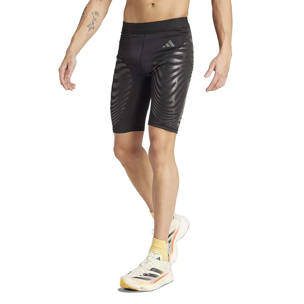 Adidas Adizero Control Running Tights Herre Sort