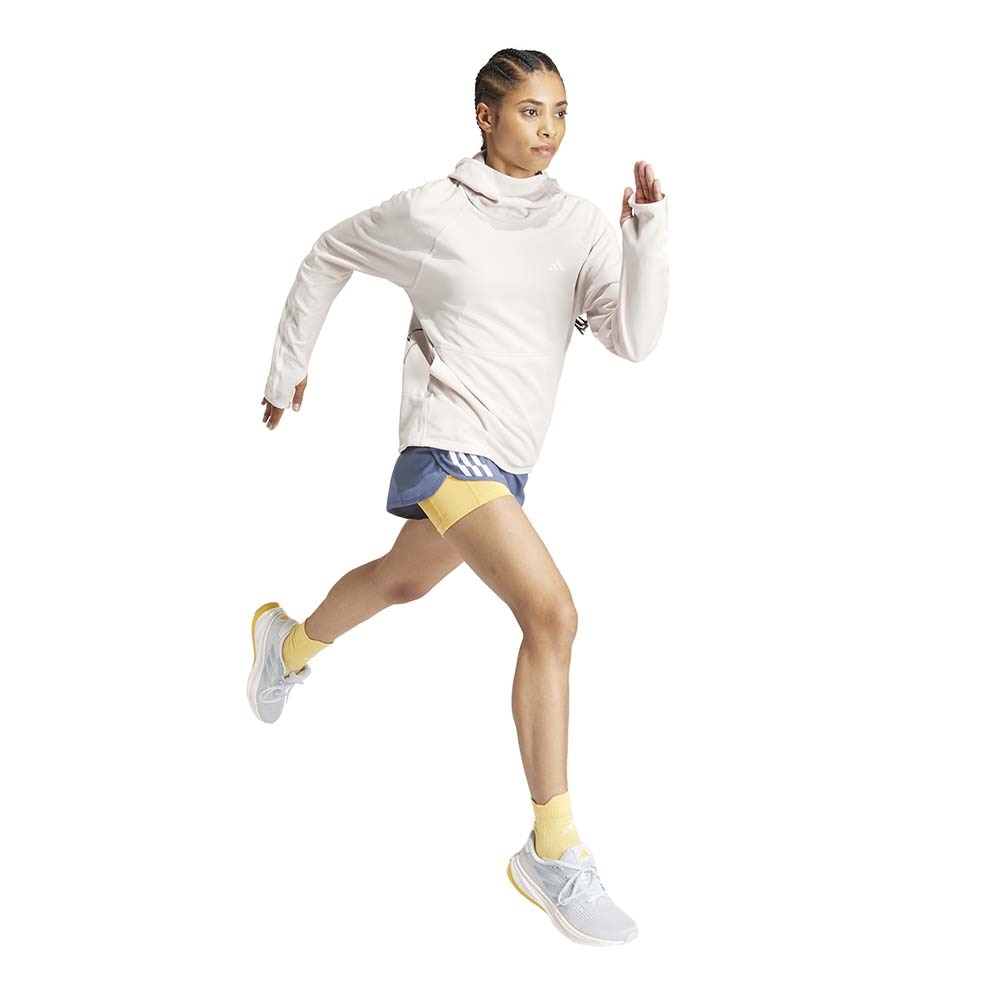 Adidas Own The Run 3-Stripes Genser Dame Beige