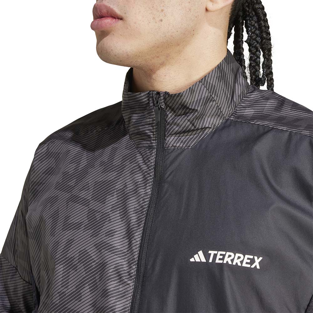 Adidas Terrex Trail Wind Løpejakke Herre Brun/Sort