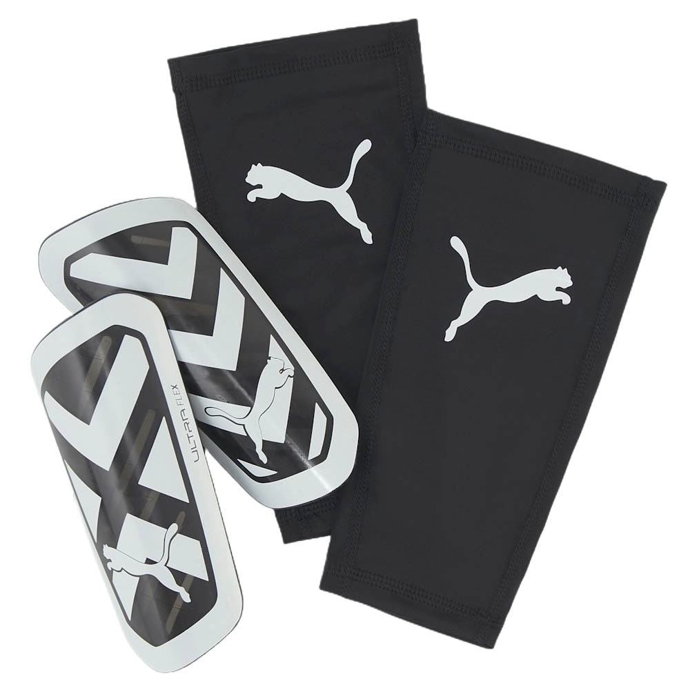 Puma ULTRA Flex Sleeve Leggskinn Sort/Hvit